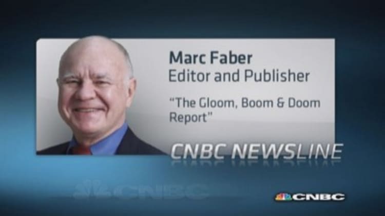 Perma-bear Marc Faber: We're seeing a rebound