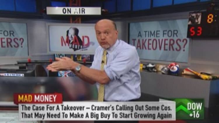 Cramer: Growth is still slow all over