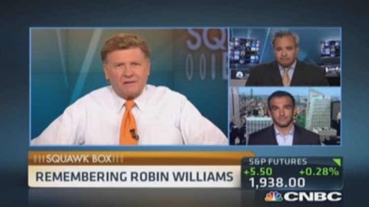 Comedic icon Robin Williams dead at 63