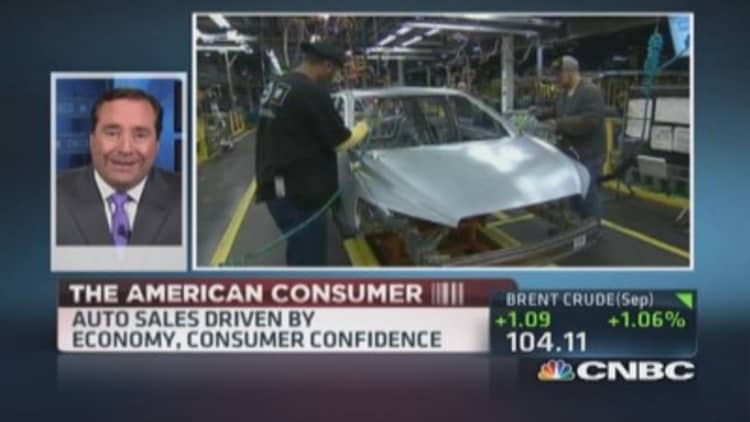 Car sales signal strong consumer