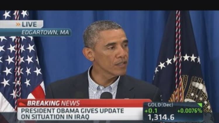 Pres. Obama: US broke ISIS siege of Mt. Sinjar