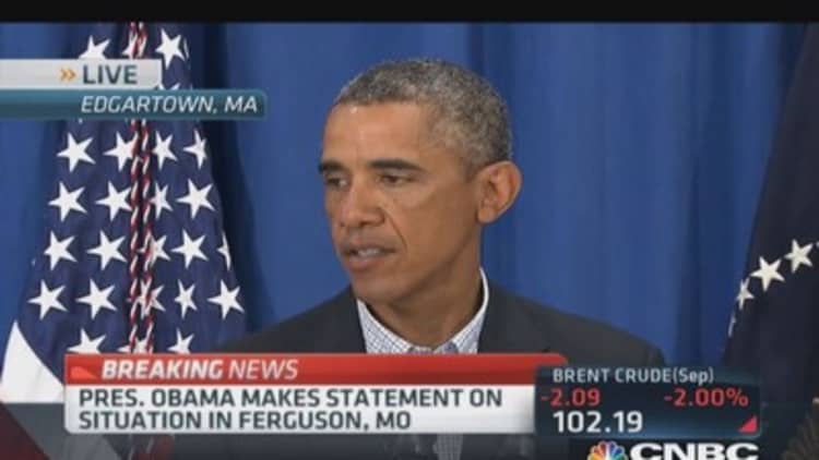 Pres. Obama: It's time for transparent process in Ferguson