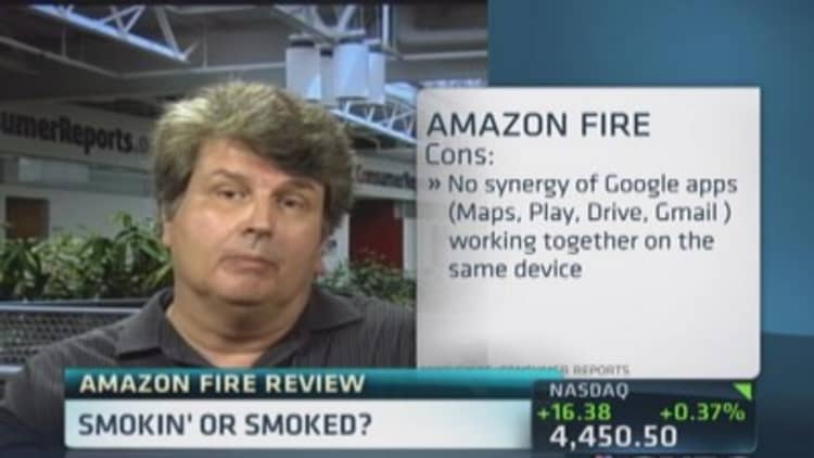 Consumer Reports reviews Amazon's phone