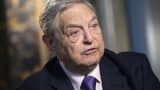 George Soros, billionaire and founder of Soros Fund Management, speaks during an interview in London in March.