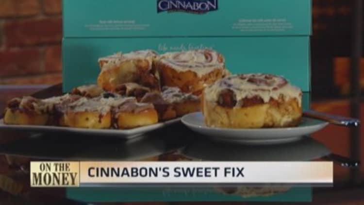 Cinnabon's sweet fix 