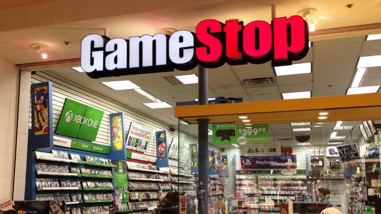GameStop CEO George Sherman to step down