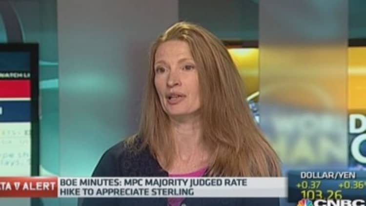 BoE minutes: Two MPC members vote for rate hike