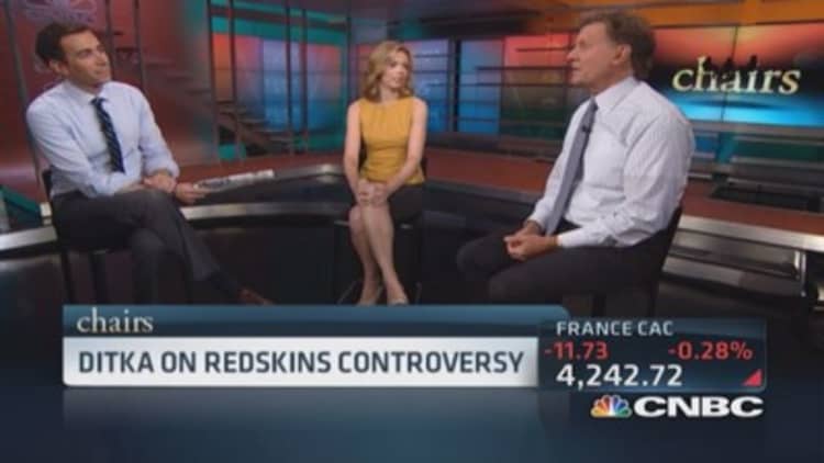 Chairs: Ditka on Redskins controversy