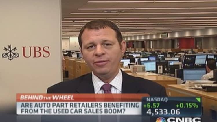 Boost coming to auto parts: Analyst