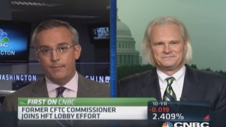 Former CFTC commissioner Chilton talks about revolving door