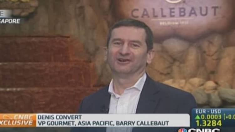 Chocolatier Barry Callebaut takes aim at Asia