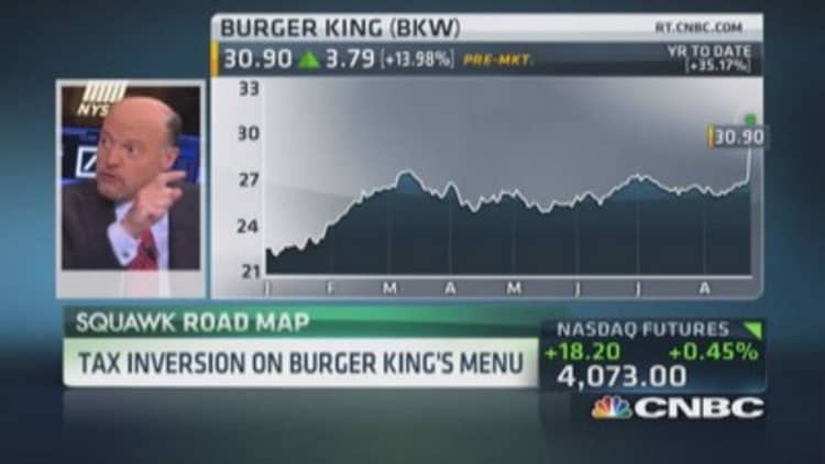 Cramer: Burger King & Tim Hortons need each other