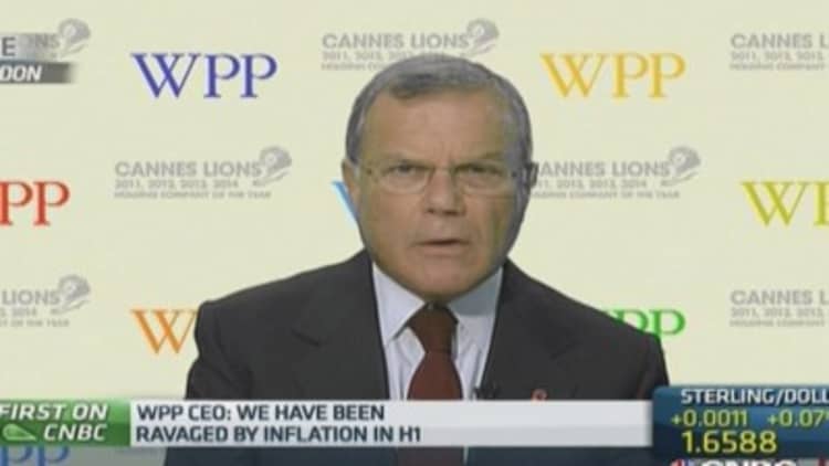 WPP CEO: Russia sanctions will have impact