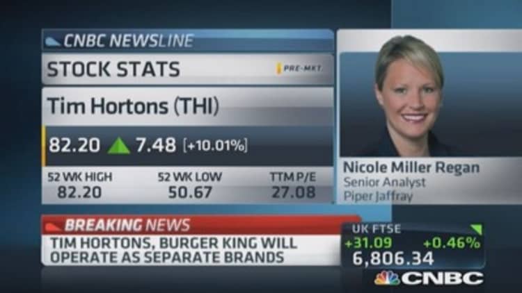 Burger King confirms Tim Hortons deal