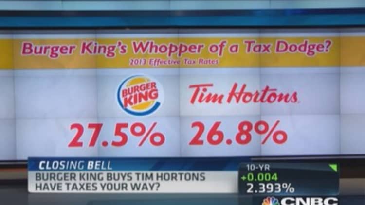 Burger King's inversion deal