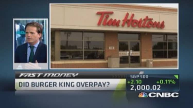 Did BK overpay? 