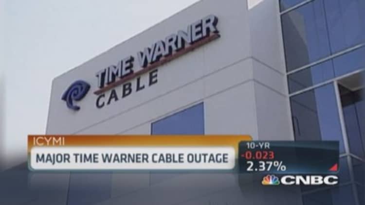 Time Warner Cable suffers major outage across US