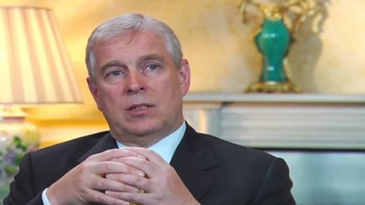 CNBC Meets: The Duke of York, part one