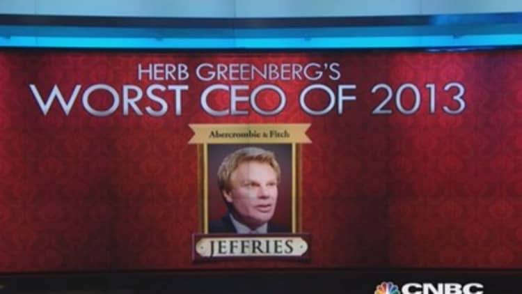 Abercrombie's Jeffries the worst CEO?