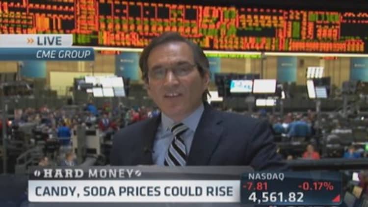 Candy, soda prices could rise