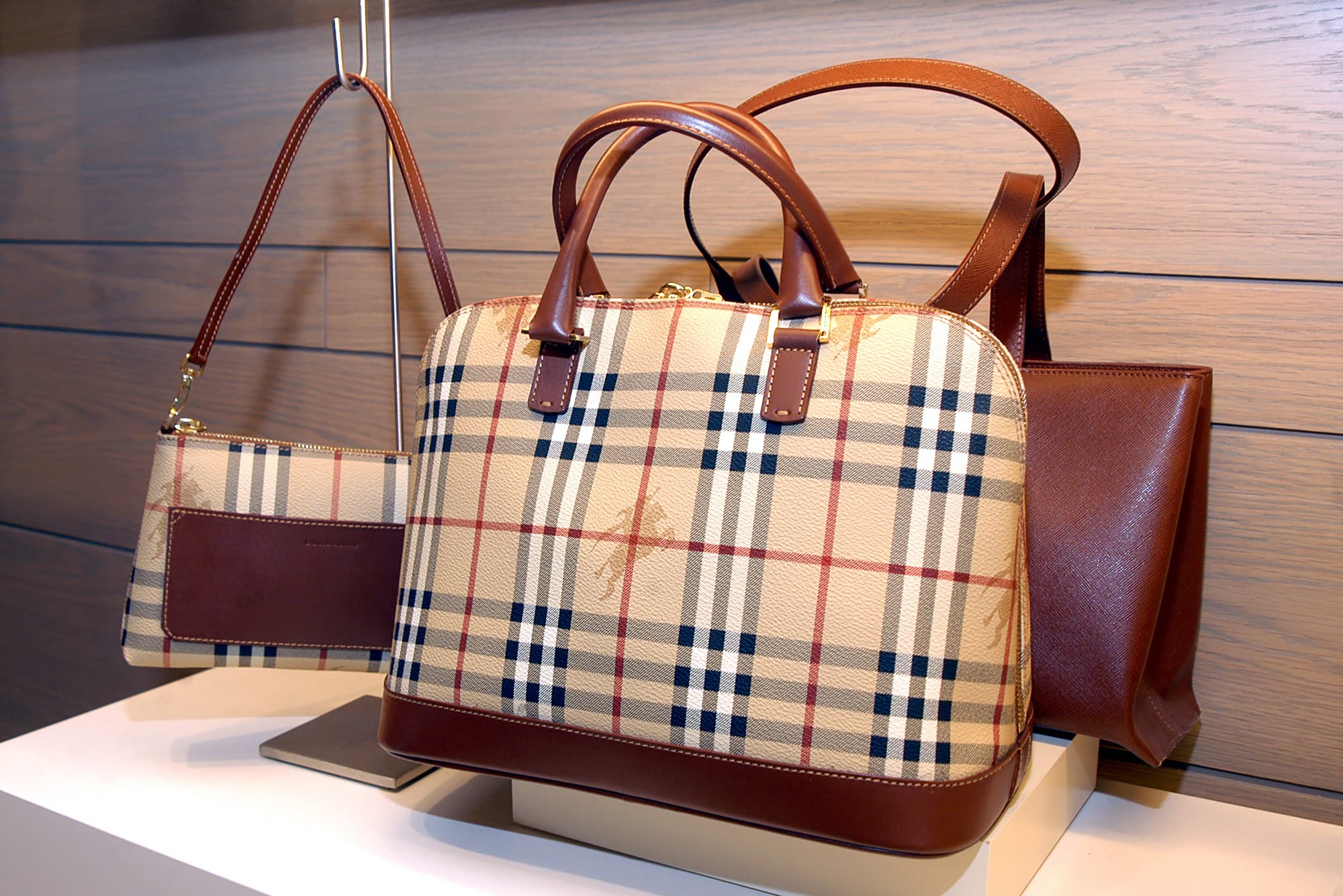 Burberry profits up in 'difficult' environment