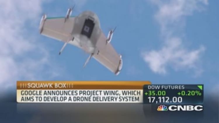 Google gets in game of drones
