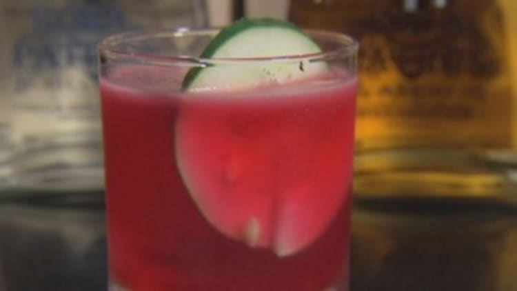 Quench your thirst with this spicy cocktail