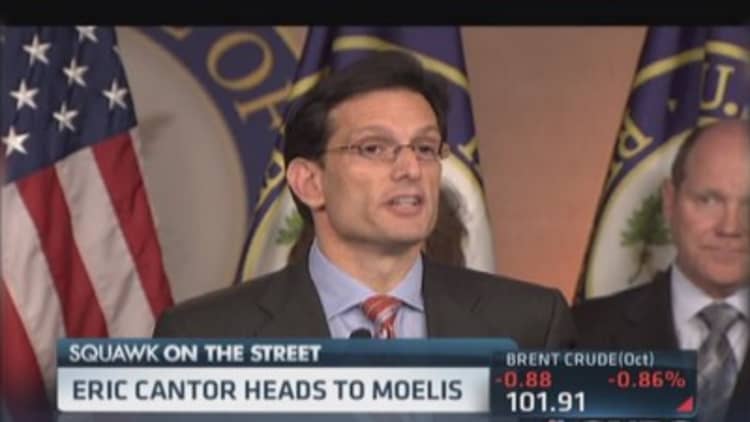 Eric Cantor heads to Wall Street