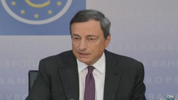 Inflation to start increasing in 2015: Draghi