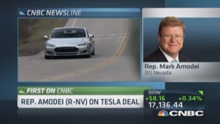 Nevada where Tesla needs to be: Rep. Amodei