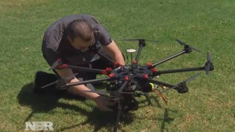 Drones with cameras: A billion-dollar business? 