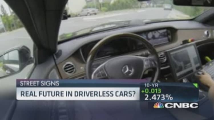 Reality for driverless cars