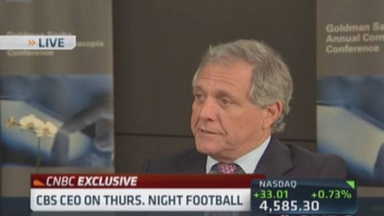 NFL basically invincible: Moonves