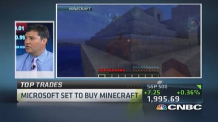 Microsoft set to buy 'Minecraft' maker