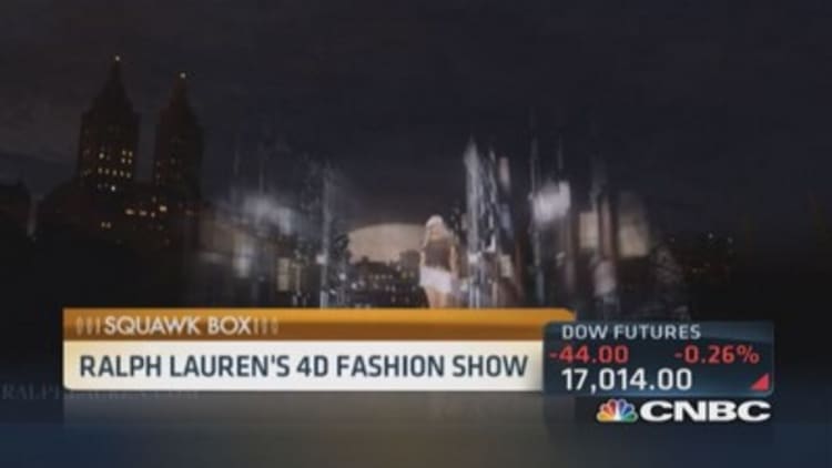 Ralph Lauren struts its stuff in 4D
