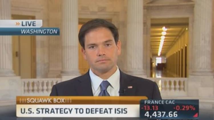 Containing ISIS threat: Sen. Rubio