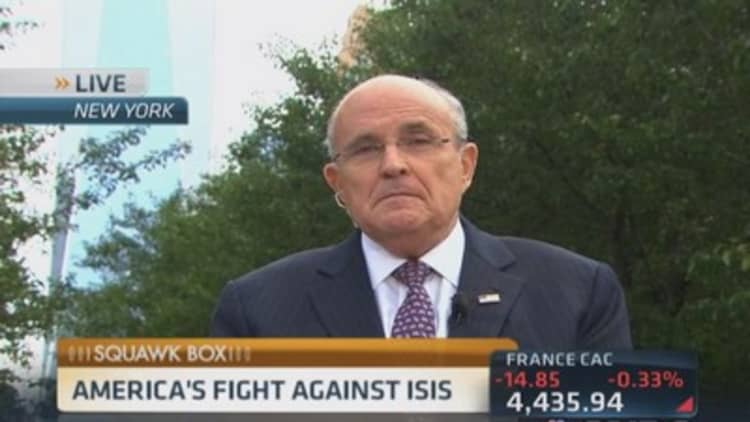 Giuliani: Ground troops may be necessary 