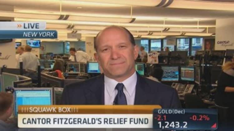 Cantor Fitzgerald remembering 9/11