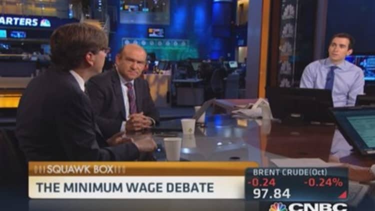 Case for minimum wage hike