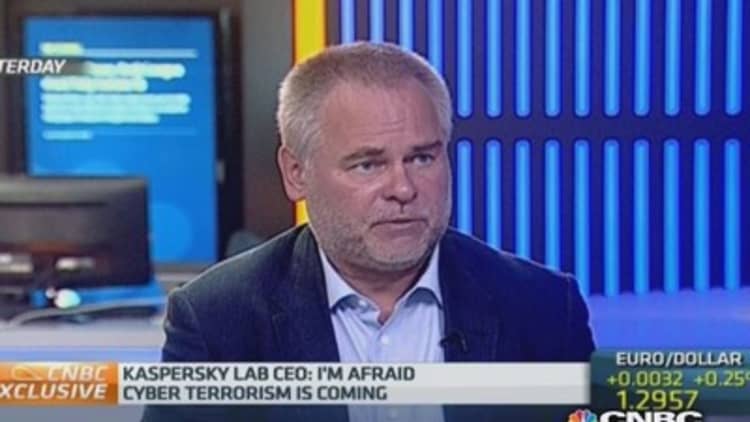 Cyber-terrorism 'is coming': Kaspersky CEO