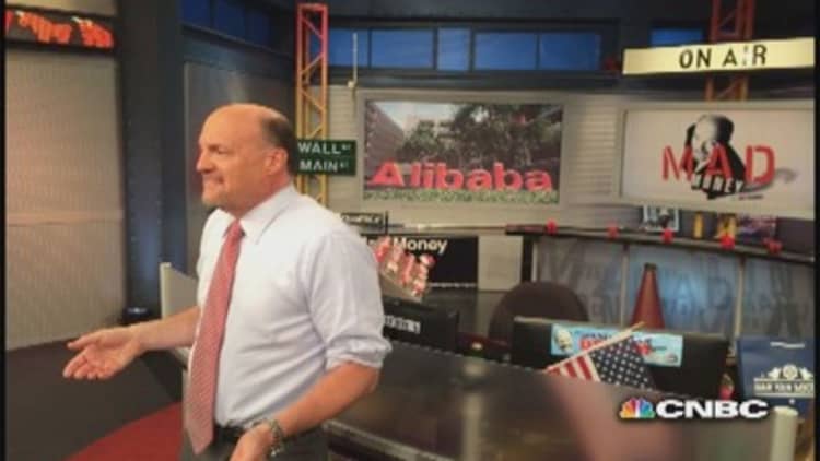 Cramer's call on the Alibaba IPO