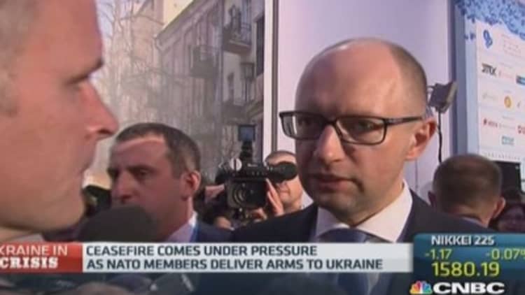 Ukraine's plan is for 'real peace' with Russia: PM