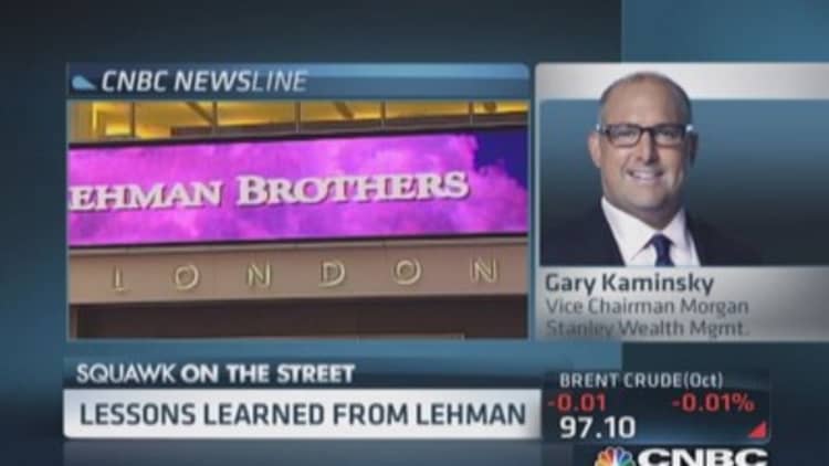 Lessons learned from Lehman Brothers