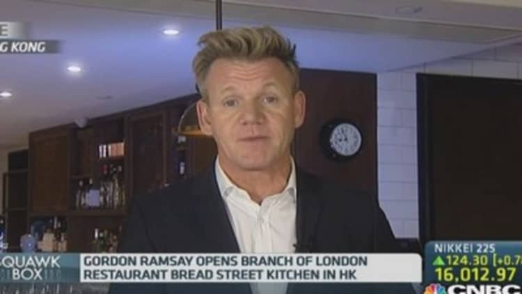 Gordon Ramsay opens first Bread Street in Asia
