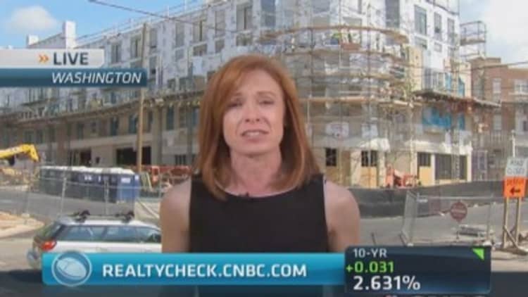 Close look at home construction plunge
