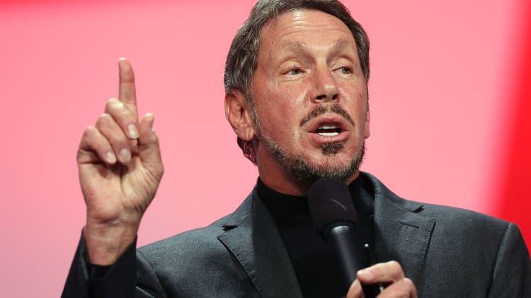 Oracle surges after hours