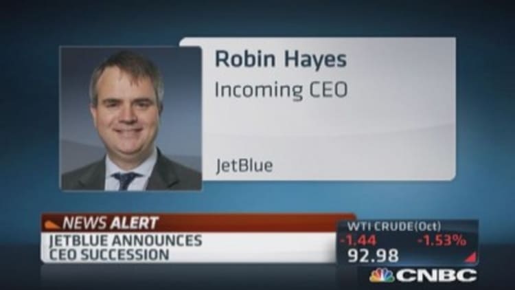 JetBlue's CEO succession