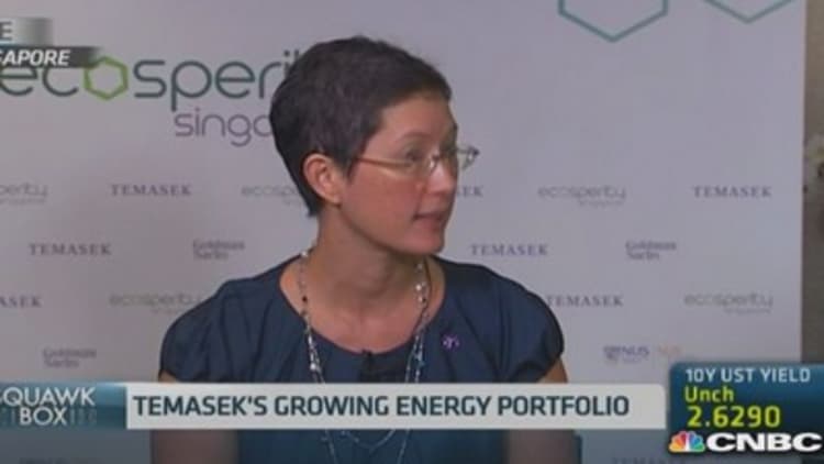 Temasek: Seeing steady growth in energy portfolio
