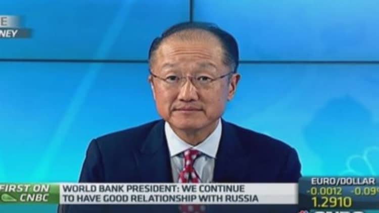 World Bank chief on Russia and Ukraine crisis