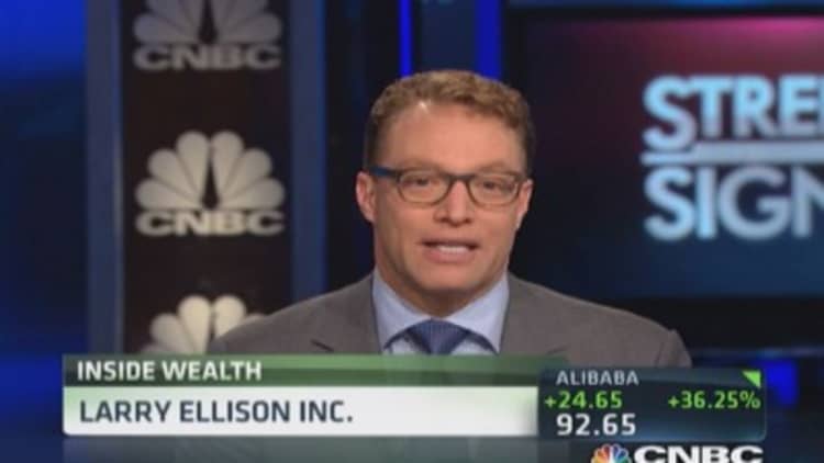 Larry Ellison's net worth: $46 billion